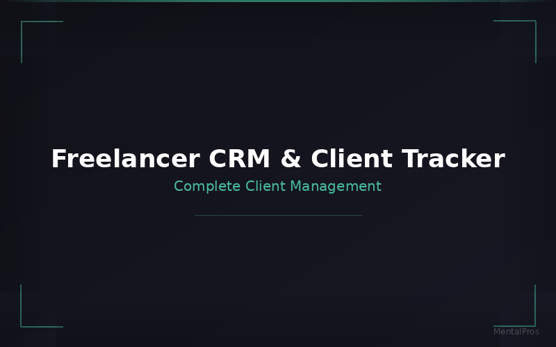 Freelancer CRM & Client Tracker