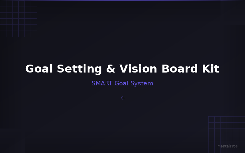 Goal Setting & Vision Board Kit